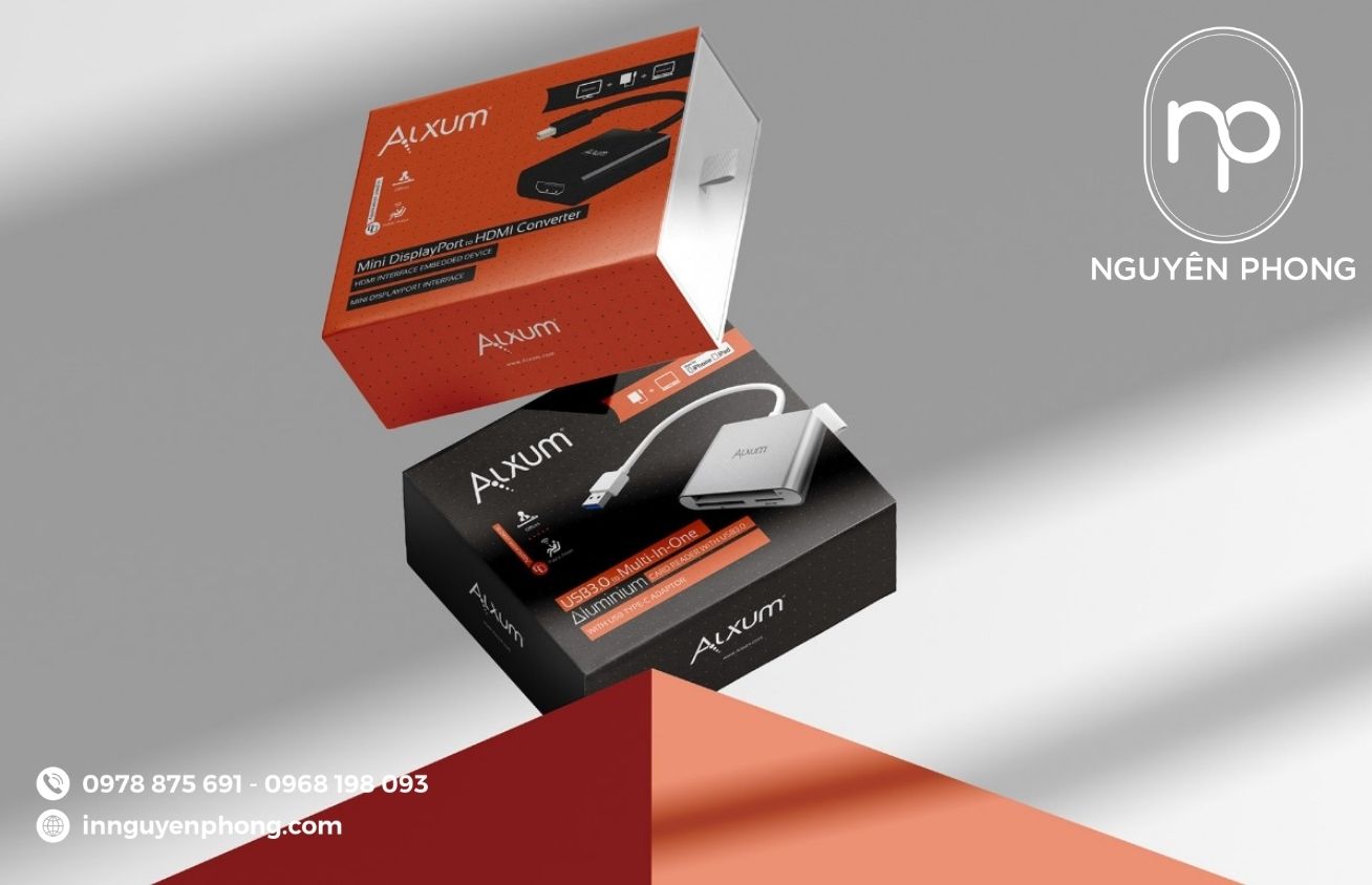 Mẫu hộp đựng sạc chuyển đổi 